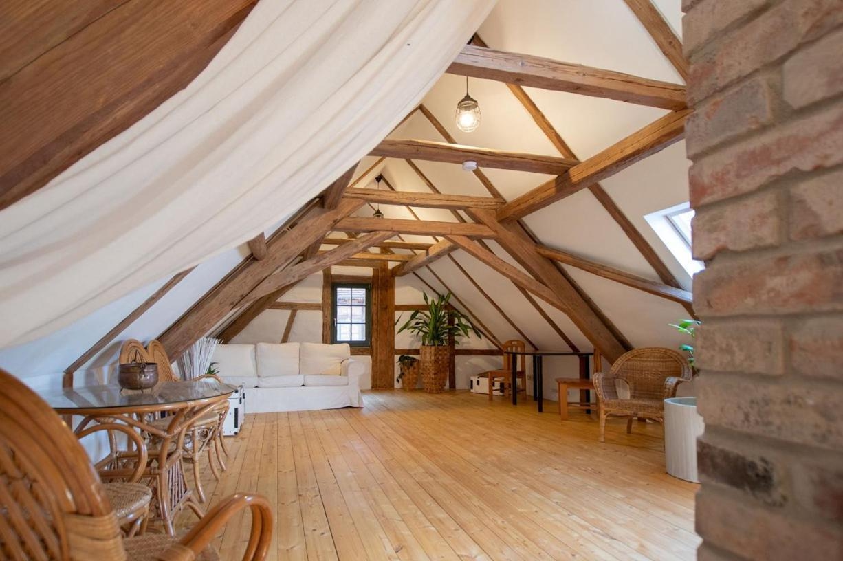 Naturhof-Papiermuehle 2 Bett-Zimmer Rosenrot Bollberg 外观 照片
